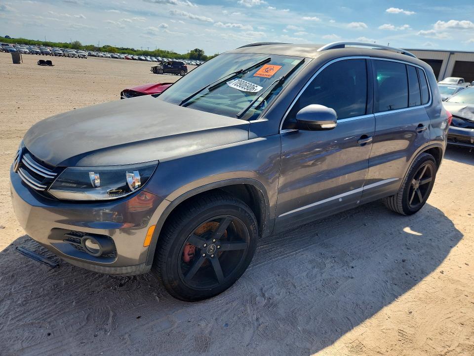 2012 Volkswagen Tiguan მანქანა იყიდება აუქციონზე, vin: WVGAV7AX2CW004039, აუქციონის ნომერი: 70906906