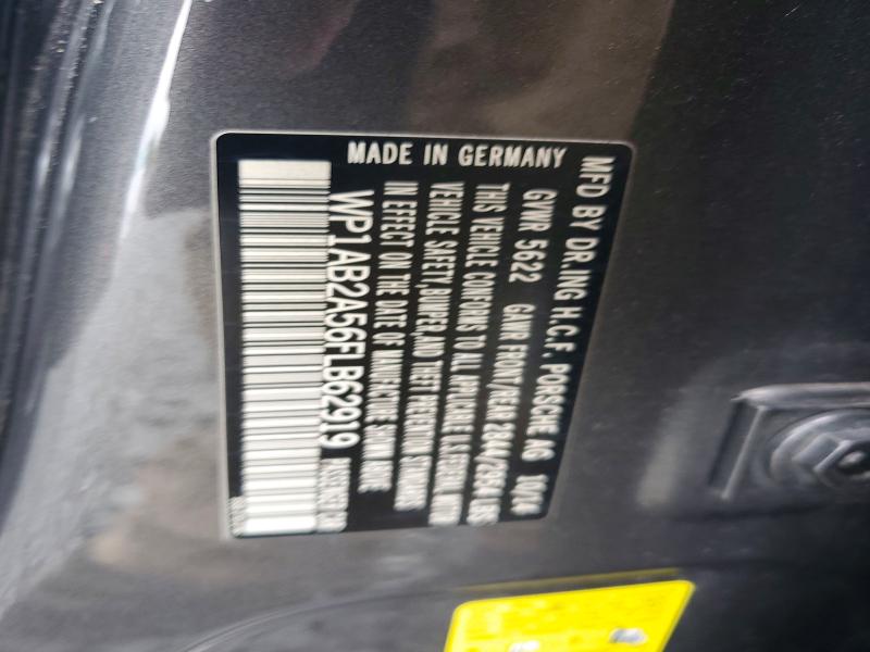 2015 Porsche Macan მანქანა იყიდება აუქციონზე, vin: WP1AB2A56FLB62919, აუქციონის ნომერი: 70161406