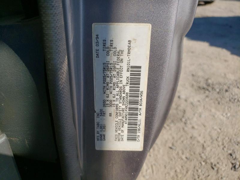 Aukcja sprzedaży 1994 Toyota Pickup, vin: 4TARN01PXRZ220688, numer aukcji: 67752026
