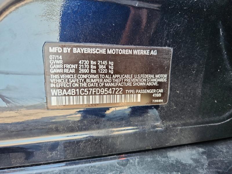 Продаж на аукціоні авто 2015 Bmw 435, vin: WBA4B1C57FD954722, номер лоту: 68072156