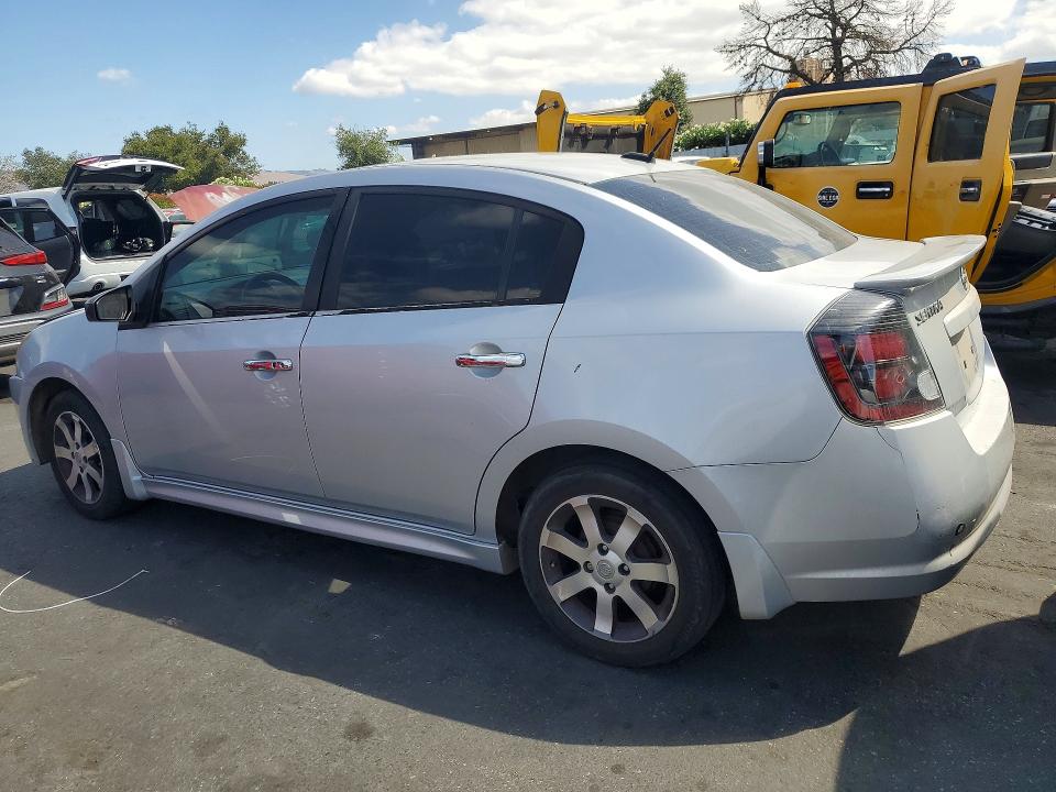 2012 Nissan Sentra მანქანა იყიდება აუქციონზე, vin: 3N1AB6AP8CL735395, აუქციონის ნომერი: 69359446