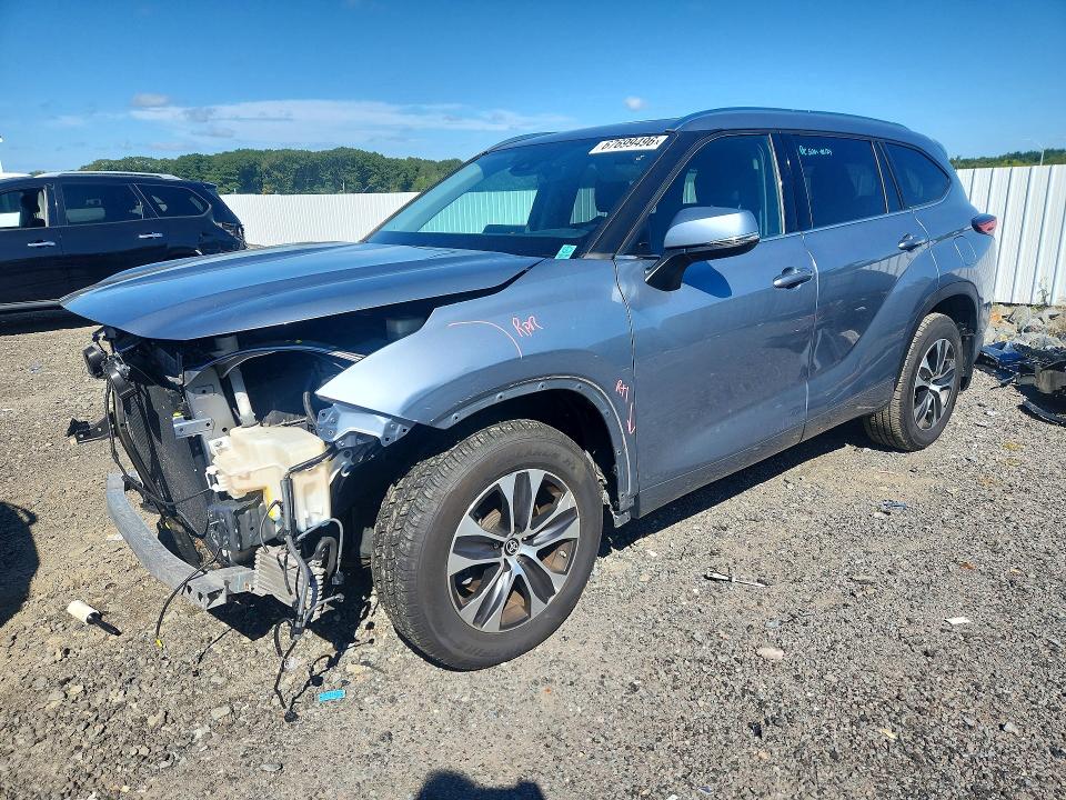 Auction sale of the 2020 Toyota Highlander, vin: 5TDGZRBHXLS033357, lot number: 67699496
