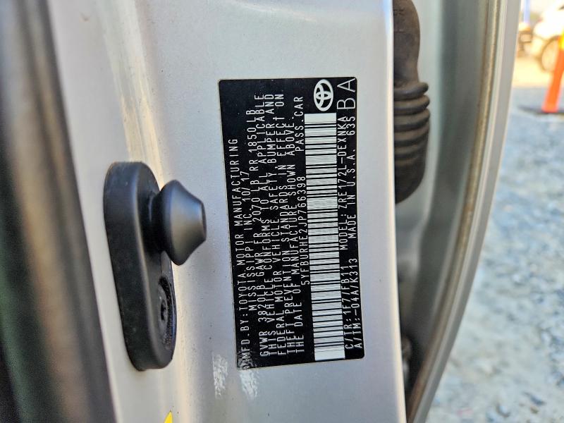 Aukcja sprzedaży 2018 Toyota Corolla, vin: 5YFBURHE2JP766398, numer aukcji: 68708486