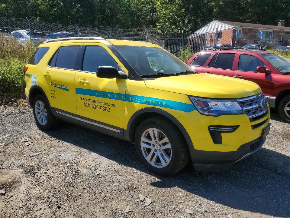68162136 :رقم المزاد ، 1FM5K8D88JGA51135 vin ، 2018 Ford Explorer مزاد بيع