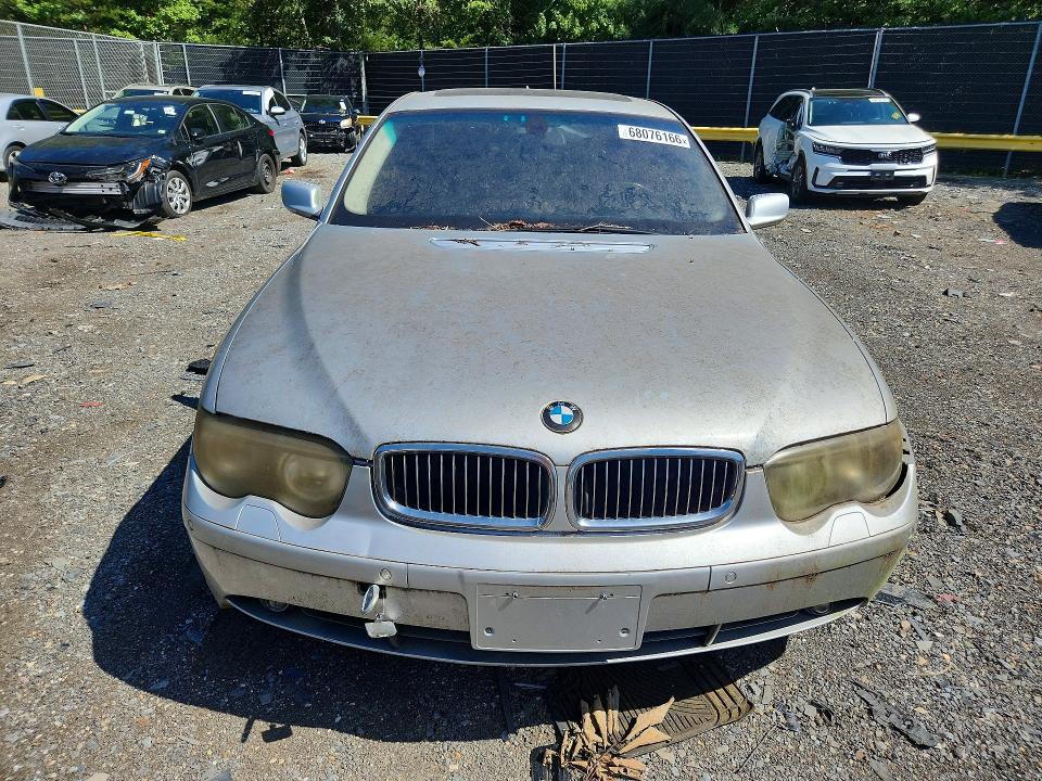 Продажа на аукционе авто 2002 Bmw 745, vin: WBAGL63402DP60770, номер лота: 68076166