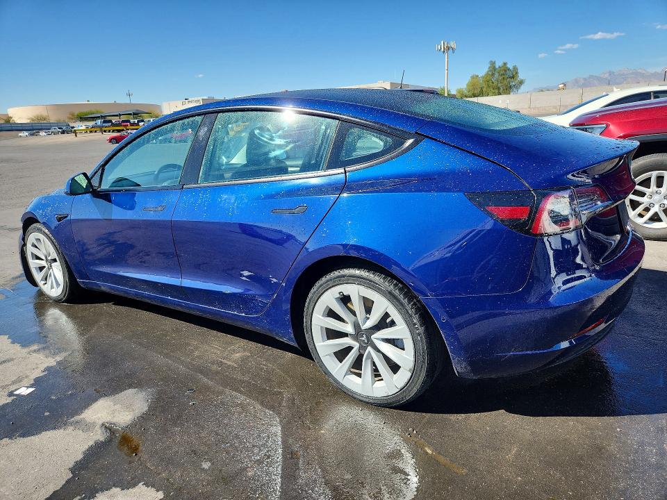 2022 Tesla Model 3 მანქანა იყიდება აუქციონზე, vin: 5YJ3E1EA1NF371067, აუქციონის ნომერი: 70507916