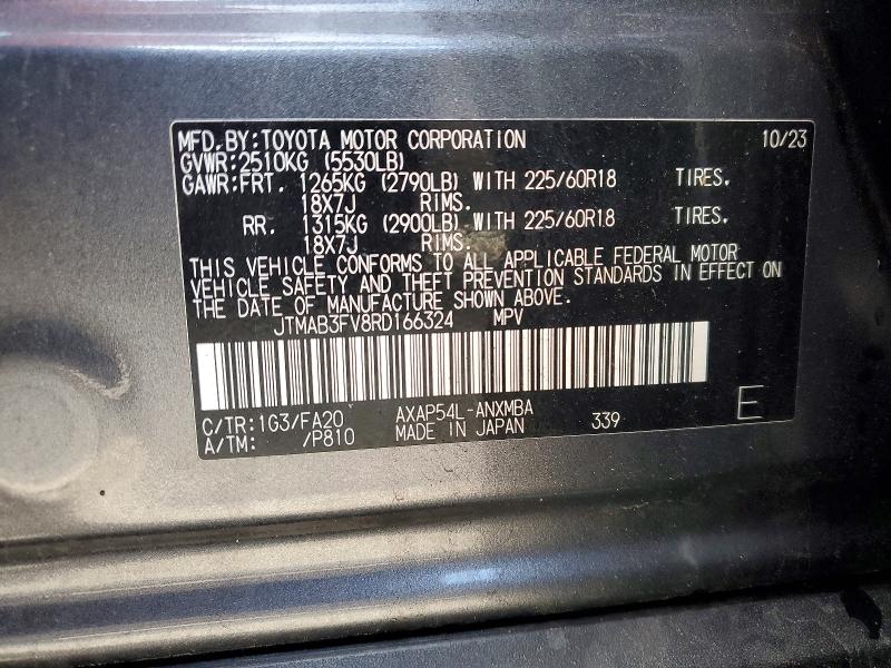 Продаж на аукціоні авто 2024 Toyota Rav4 Prime, vin: JTMAB3FV8RD166324, номер лоту: 67780626