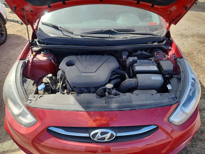 69389326 :رقم المزاد ، KMHCT5AE0HU350921 vin ، 2017 Hyundai Accent مزاد بيع