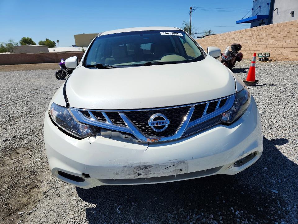 2014 Nissan Murano მანქანა იყიდება აუქციონზე, vin: JN8AZ1MU7EW412177, აუქციონის ნომერი: 70473006