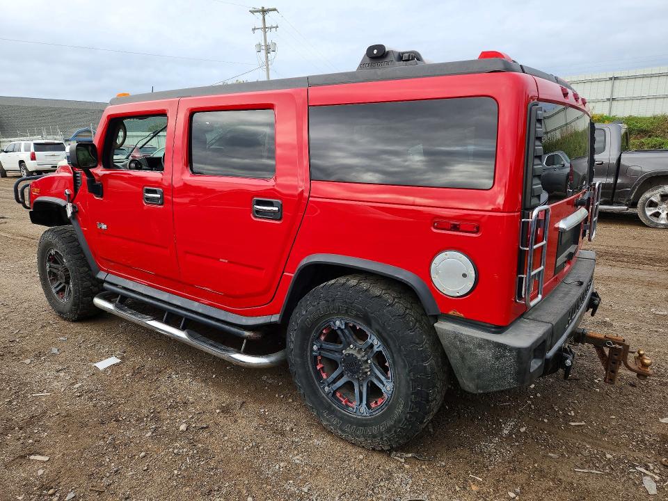 2004 Hummer H2 მანქანა იყიდება აუქციონზე, vin: 5GRGN23U04H115455, აუქციონის ნომერი: 68866616