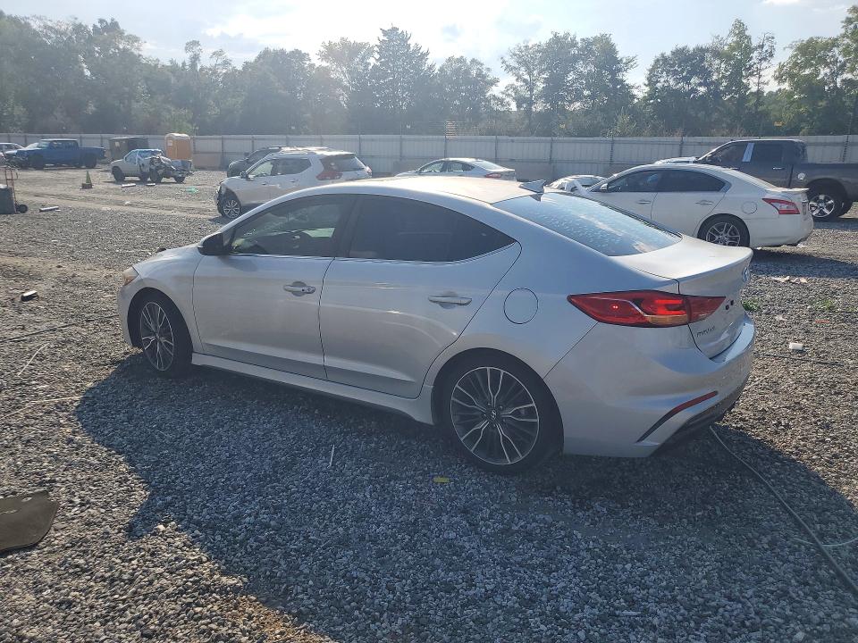 2018 Hyundai Elantra მანქანა იყიდება აუქციონზე, vin: KMHD04LB8JU535461, აუქციონის ნომერი: 67713986
