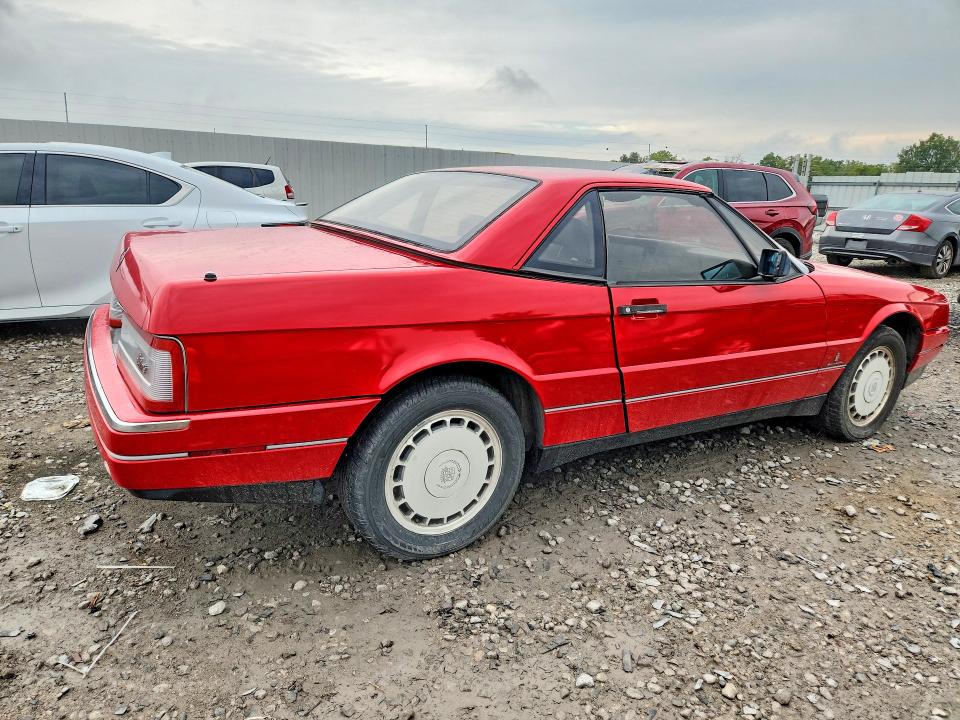 68187266 :رقم المزاد ، 1G6VR3184KU101011 vin ، 1989 Cadillac Allante مزاد بيع