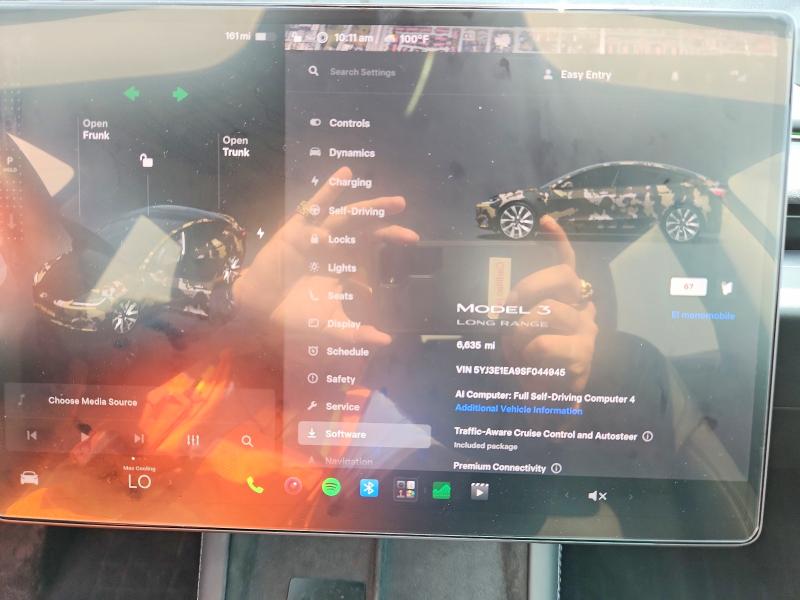 68493316 :رقم المزاد ، 5YJ3E1EA9SF044945 vin ، 2025 Tesla Model 3 مزاد بيع