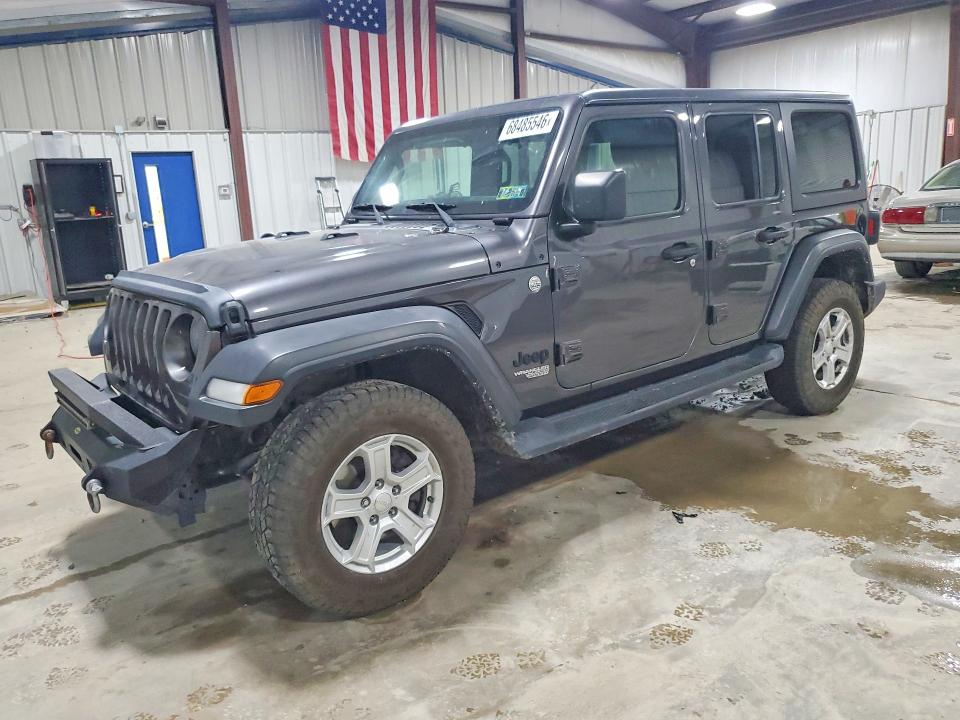 68485546 :رقم المزاد ، 1C4HJXDGXMW822470 vin ، 2021 Jeep Wrangler Unlimited مزاد بيع