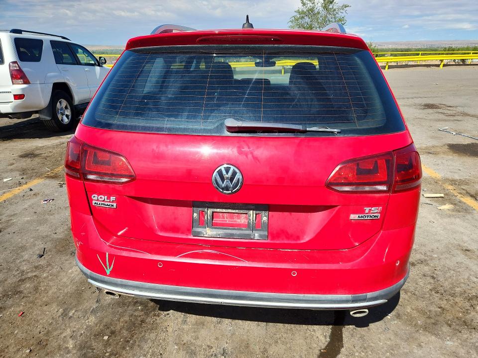 2017 Volkswagen Golf Alltrack მანქანა იყიდება აუქციონზე, vin: 3VWH17AU4HM504941, აუქციონის ნომერი: 66192656