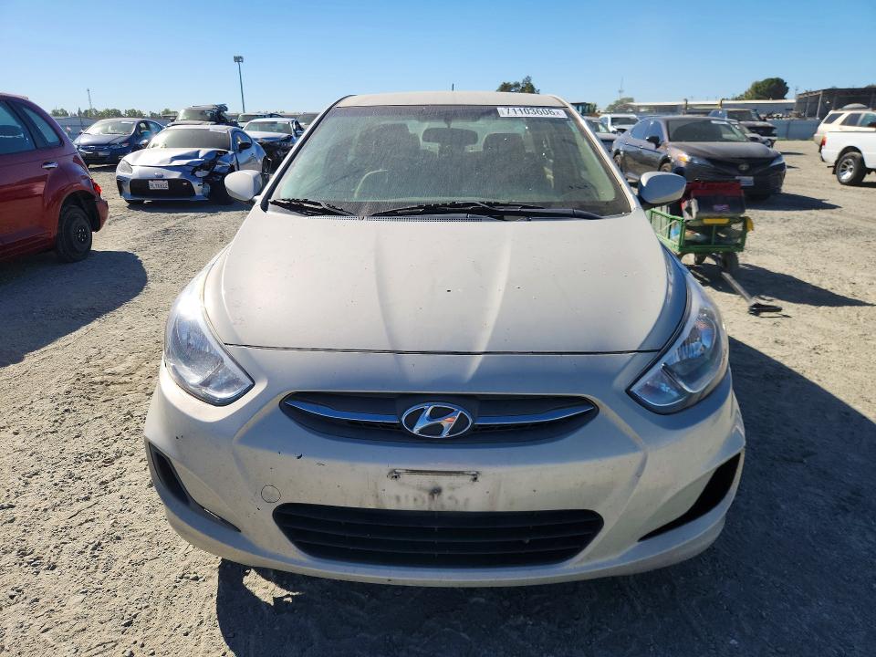 Aukcja sprzedaży 2017 Hyundai Accent, vin: KMHCT4AE3HU205527, numer aukcji: 71103606