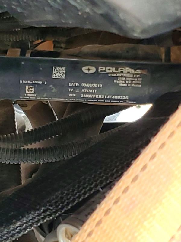 Продажа на аукционе авто 2018 Polaris Rzr, vin: 3NSVFE921JF408336, номер лота: 68052236