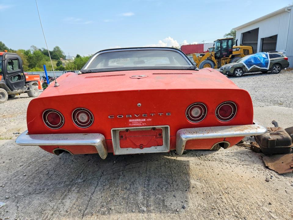 1969 Chevrolet Corvette მანქანა იყიდება აუქციონზე, vin: 194679S725987, აუქციონის ნომერი: 69519826