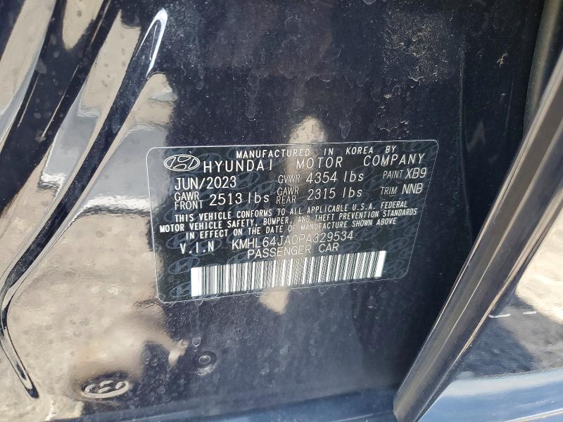 Aukcja sprzedaży 2023 Hyundai Sonata, vin: KMHL64JA0PA329534, numer aukcji: 67419536