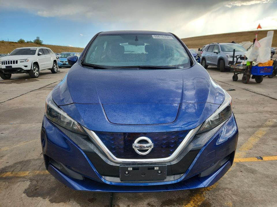 69616336 :رقم المزاد ، 1N4AZ1CP7KC302353 vin ، 2019 Nissan Leaf مزاد بيع