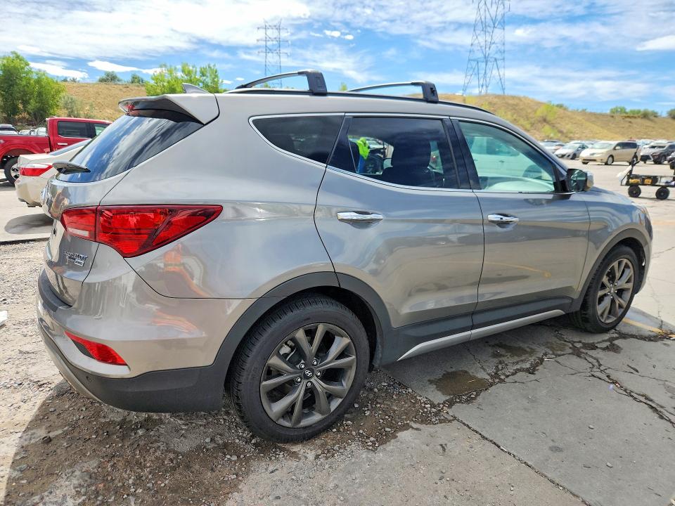 2017 Hyundai Santa Fe Sport მანქანა იყიდება აუქციონზე, vin: 5XYZWDLA7HG413301, აუქციონის ნომერი: 68026916