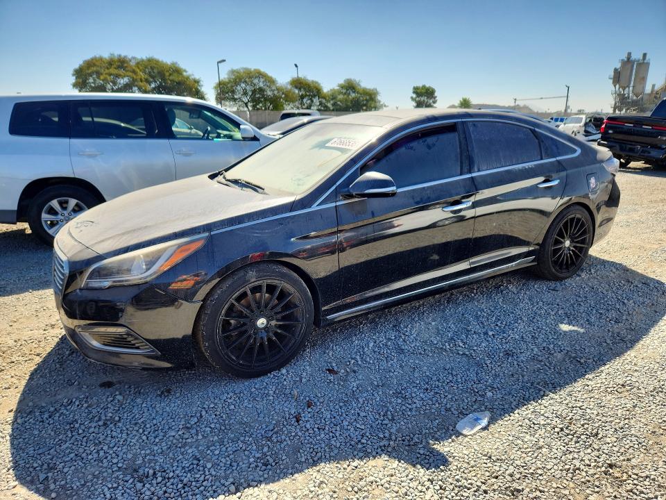 2016 Hyundai Sonata Hybrid მანქანა იყიდება აუქციონზე, vin: KMHE34L11GA033534, აუქციონის ნომერი: 67668536