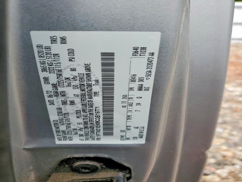 Aukcja sprzedaży 2012 Ford Econoline, vin: 1FTNE1EW9CDB19771, numer aukcji: 69127766