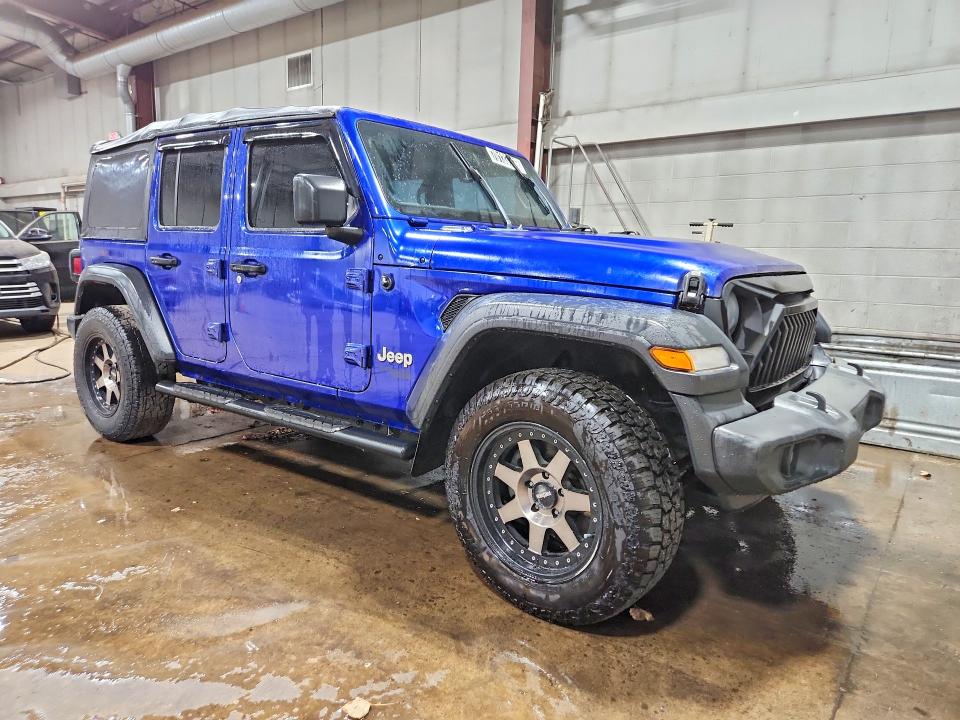 2018 Jeep Wrangler Unlimited მანქანა იყიდება აუქციონზე, vin: 1C4HJXDN6JW201723, აუქციონის ნომერი: 70133966
