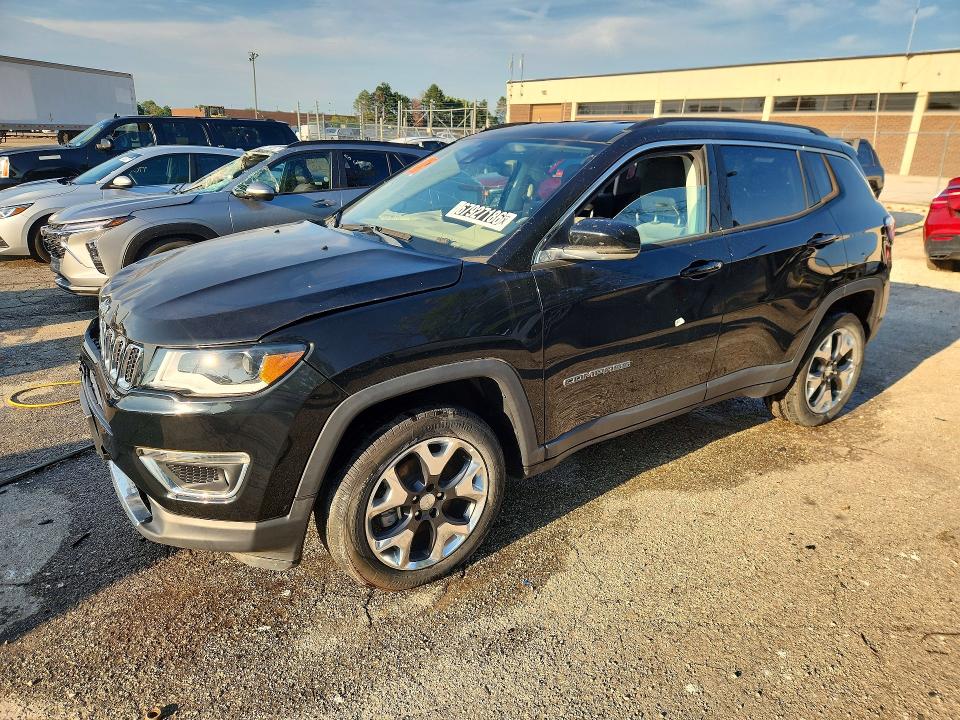 Продаж на аукціоні авто 2018 Jeep Compass, vin: 3C4NJDCBXJT332636, номер лоту: 67927186