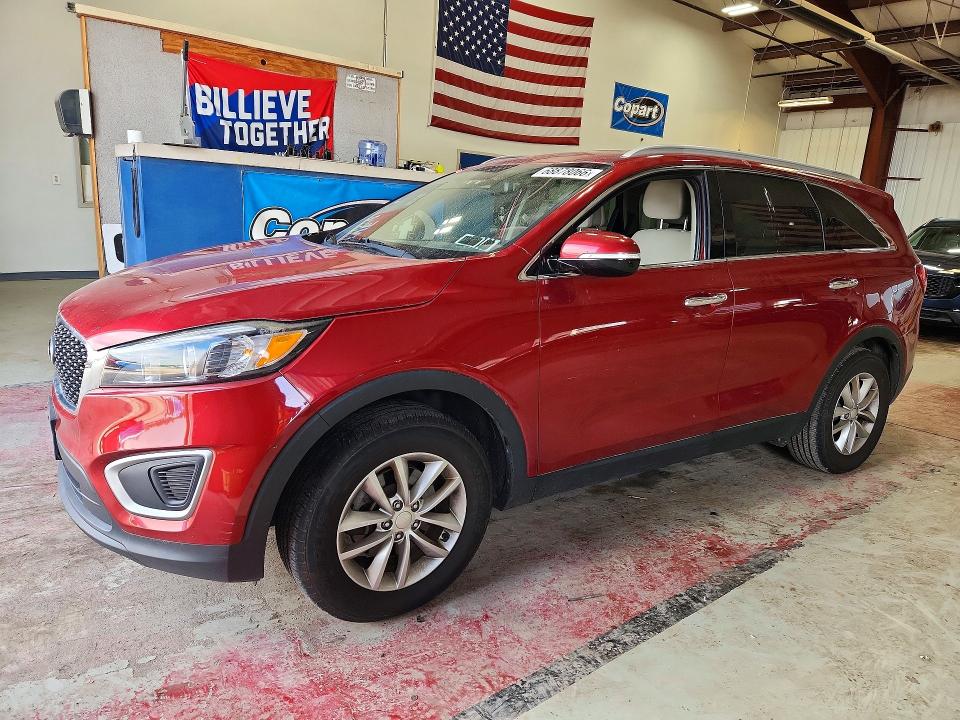 2016 Kia Sorento მანქანა იყიდება აუქციონზე, vin: 5XYPG4A37GG162836, აუქციონის ნომერი: 68878066
