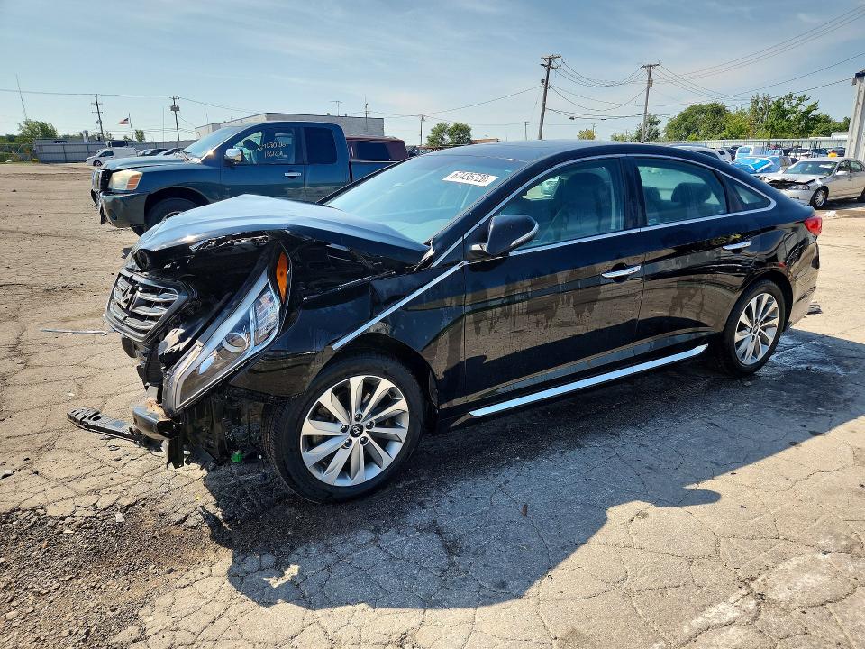 67435726 :رقم المزاد ، 5NPE34AF9HH529887 vin ، 2017 Hyundai Sonata مزاد بيع
