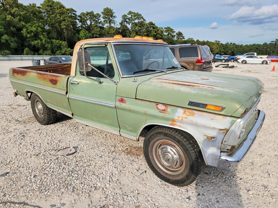 Продаж на аукціоні авто 1968 Ford F-250, vin: F25YKD30442, номер лоту: 69587996