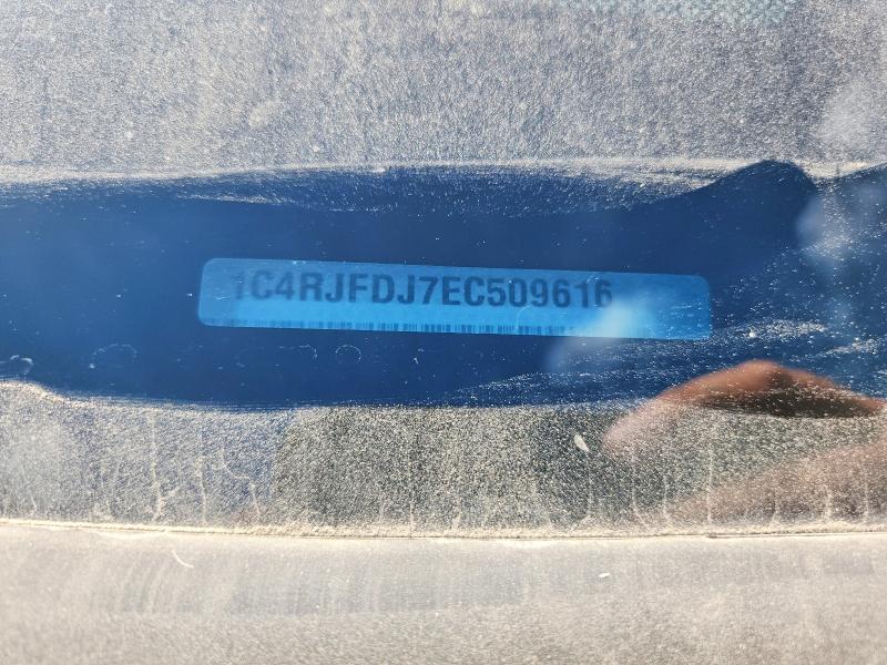 2014 Jeep Grand Cherokee მანქანა იყიდება აუქციონზე, vin: 1C4RJFDJ7EC509616, აუქციონის ნომერი: 69361236