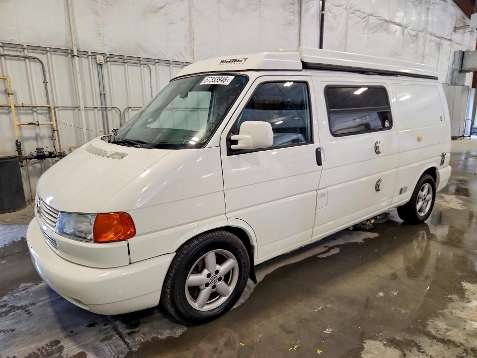 2002 Volkswagen Eurovan მანქანა იყიდება აუქციონზე, vin: WV2EB47092H078120, აუქციონის ნომერი: 67353946