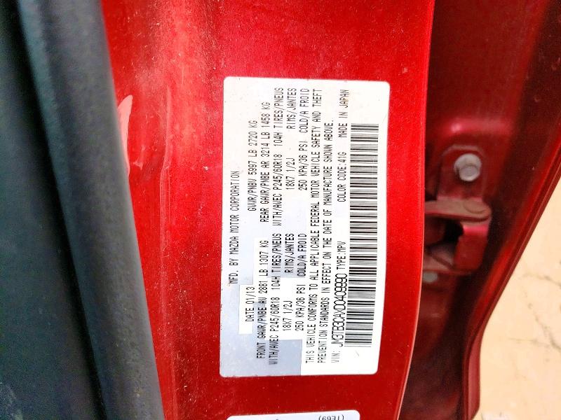 Aukcja sprzedaży 2013 Mazda Cx-9, vin: JM3TB3CAXD0409990, numer aukcji: 67263916