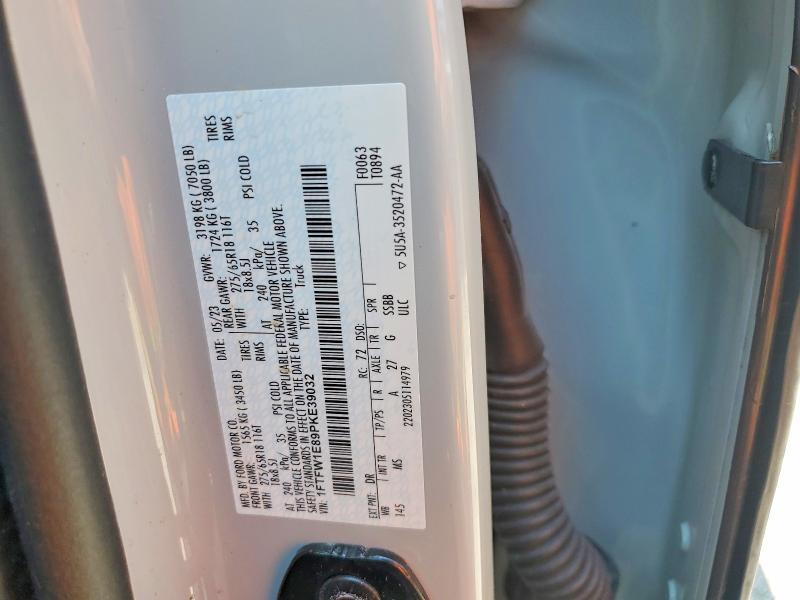 Aukcja sprzedaży 2023 Ford F150, vin: 1FTFW1E89PKE39032, numer aukcji: 67411096