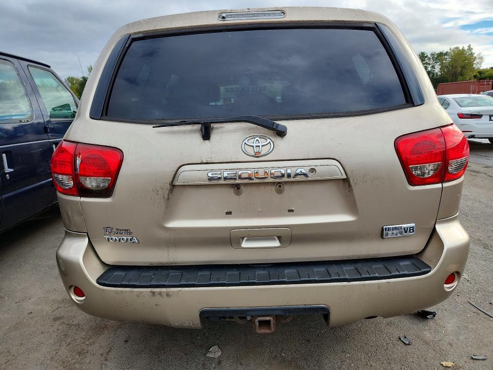 2008 Toyota Sequoia მანქანა იყიდება აუქციონზე, vin: 5TDBY64A88S010582, აუქციონის ნომერი: 70819016