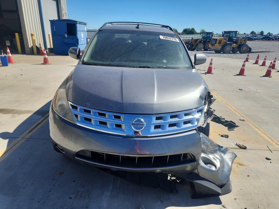 70852316 :رقم المزاد ، JN8AZ08W45W410277 vin ، 2005 Nissan Murano مزاد بيع