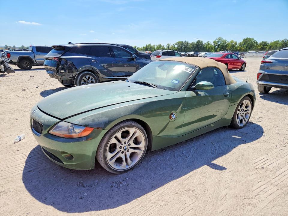 2003 Bmw Z4 მანქანა იყიდება აუქციონზე, vin: 4USBT53493LU03774, აუქციონის ნომერი: 69894026