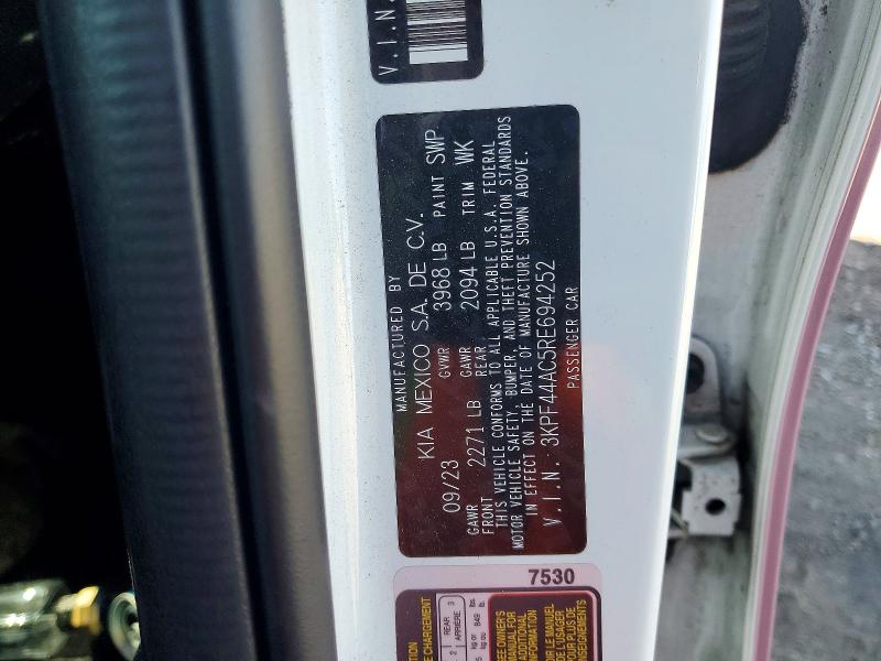 Продаж на аукціоні авто 2024 Kia Forte, vin: 3KPF44AC5RE694252, номер лоту: 67812276
