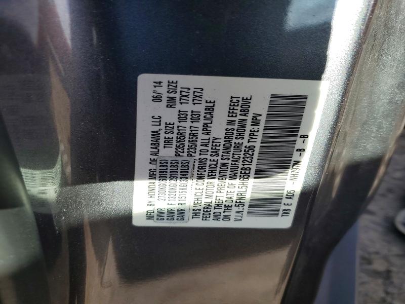 70241496 :رقم المزاد ، 5FNRL5H65EB123256 vin ، 2014 Honda Odyssey مزاد بيع