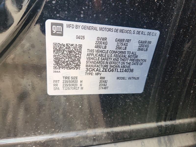 69419146 :رقم المزاد ، 3GKALZEG6TL114036 vin ، 2026 Gmc Terrain مزاد بيع