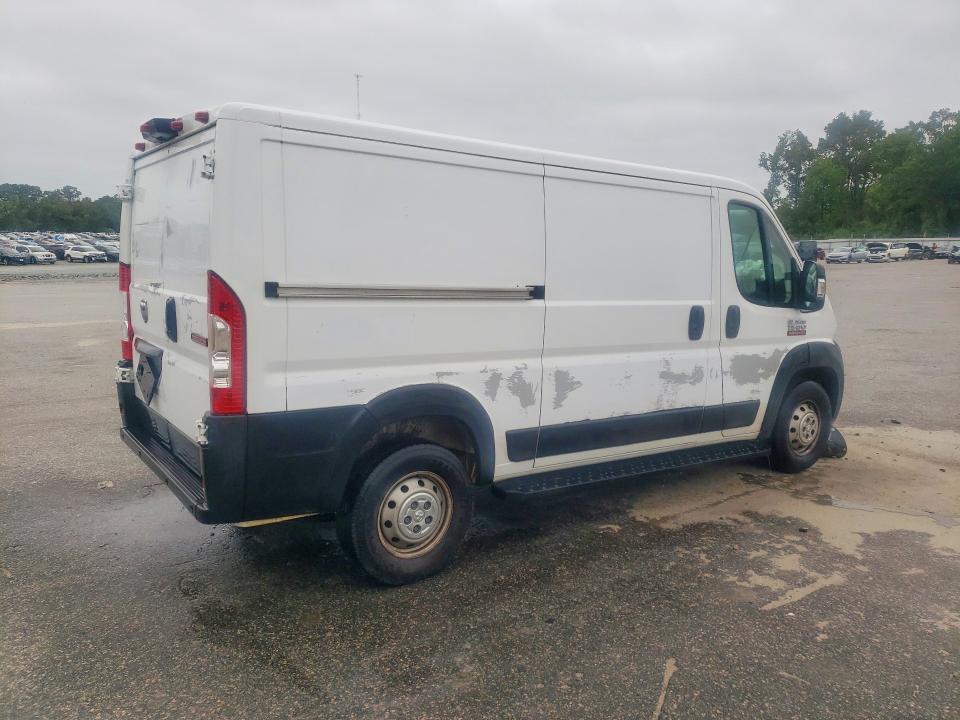 70552746 :رقم المزاد ، 3C6TRVAG2KE524294 vin ، 2019 Ram Promaster 1500 مزاد بيع