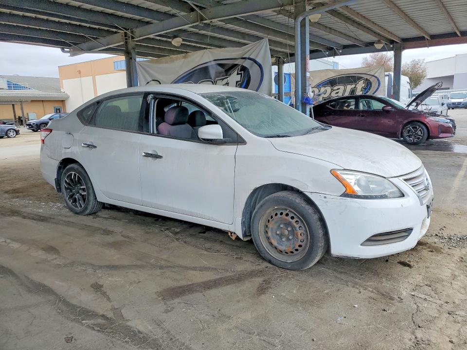 2015 Nissan Sentra მანქანა იყიდება აუქციონზე, vin: 3N1AB7AP3FL650510, აუქციონის ნომერი: 69375086