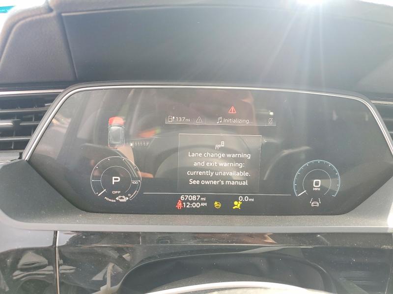 2021 Audi E-tron მანქანა იყიდება აუქციონზე, vin: WA1LABGE8MB020587, აუქციონის ნომერი: 67934036