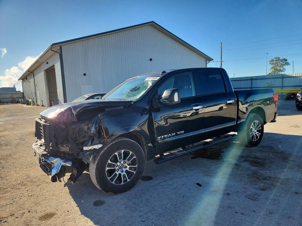 69710606 :رقم المزاد ، 1N6AA1ED1LN500921 vin ، 2020 Nissan Titan مزاد بيع