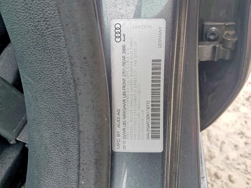 Aukcja sprzedaży 2013 Audi A7, vin: WAU2GAFC3DN118772, numer aukcji: 69792536