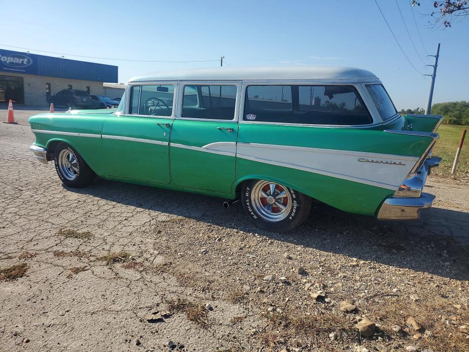 69445856 :رقم المزاد ، VB57A160131 vin ، 1957 Chevrolet Station Wa مزاد بيع