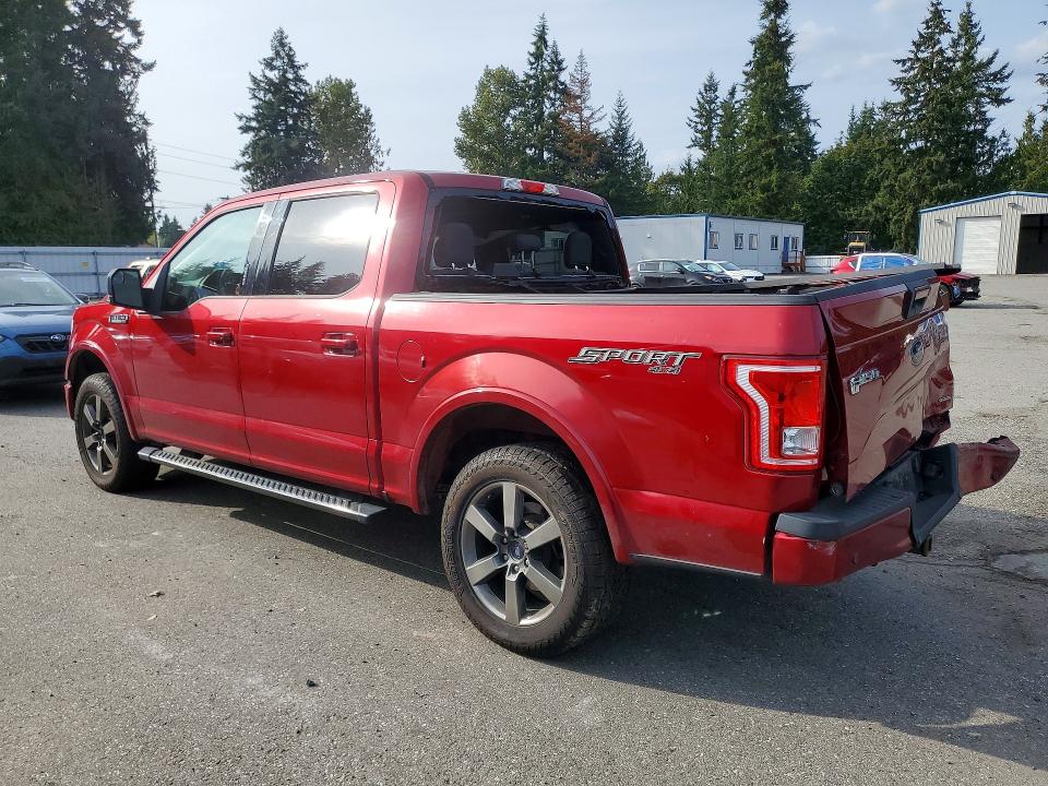 68859926 :رقم المزاد ، 1FTEW1EF6GKE51603 vin ، 2016 Ford F150 مزاد بيع