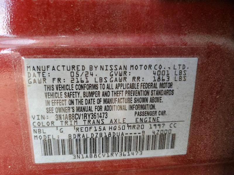 Продажа на аукционе авто 2024 Nissan Sentra, vin: 3N1AB8CV1RY361473, номер лота: 68770556